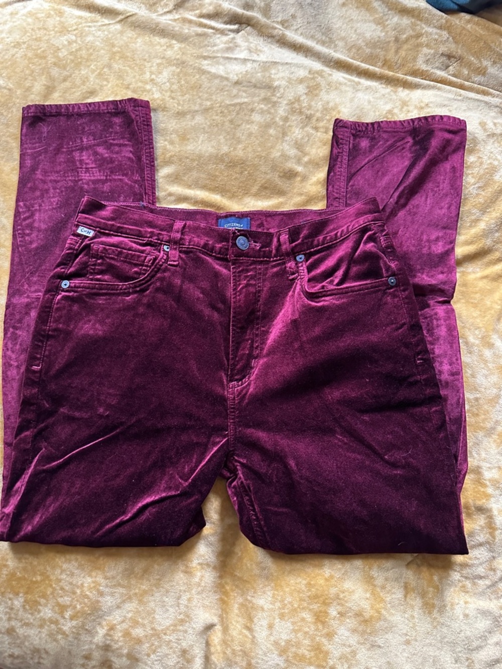 Citizens of Humanity Jolene Jeans in Wine